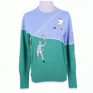 Customized OEM Design Embroidered Pullover Knitted Sweater Men